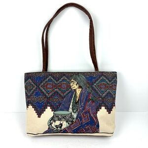 El Paso Saddle Blanket Co Handbag Toto’s Bag Native American Aztec Brand New‎